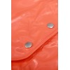Custom Orange Raincoat, Level 3 Waterproof, Detachable Hat