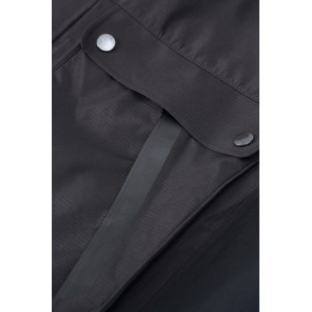 Lightweight Windproof Jacket With Adjustable Cuffs, Hook-and-Loop Closures, and a Hood