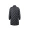Uniouter Black Insulated Parka, Warm and Comfortable, Elastic Cuffs, Two-Way Zipper