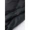Uniouter Black Insulated Parka, Warm and Comfortable, Elastic Cuffs, Two-Way Zipper