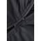 Uniouter Black Insulated Parka, Warm and Comfortable, Elastic Cuffs, Two-Way Zipper