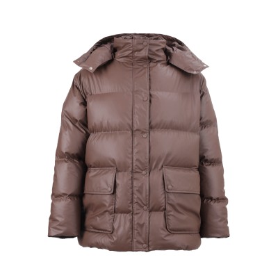 Uniouter Insulated Parka, Fleece-lined, Detachable Hat, Elastic Cuffs