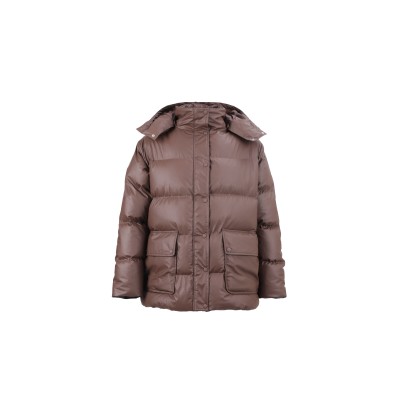 Uniouter Insulated Parka, Fleece-lined, Detachable Hat, Elastic Cuffs