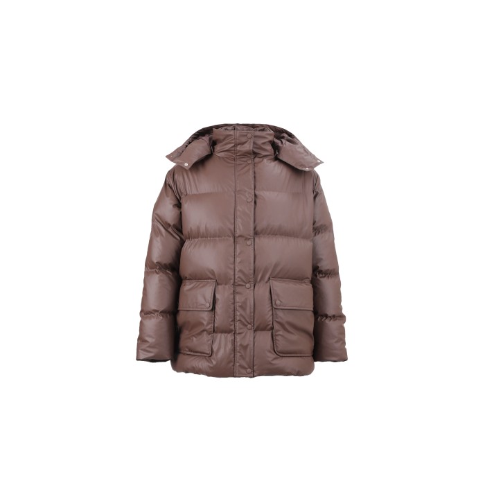 Uniouter Insulated Parka, Fleece-lined, Detachable Hat, Elastic Cuffs