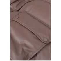 Custom Insulated Parka, Fleece-lined, Detachable Hat, Elastic Cuffs