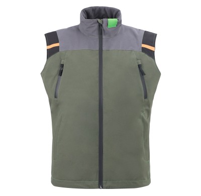 Uniouter Fleece Material Vest, Windproof and Warm, Concealed Pockets