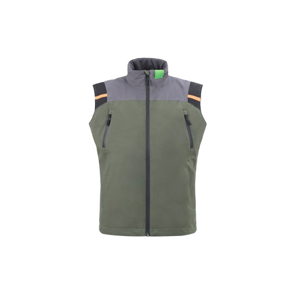 Custom Fleece Fishing Vest, Windproof and Warm, With Fully Sealed Seams.