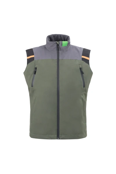 Custom Fleece Fishing Vest, Windproof and Warm, With Fully Sealed Seams.