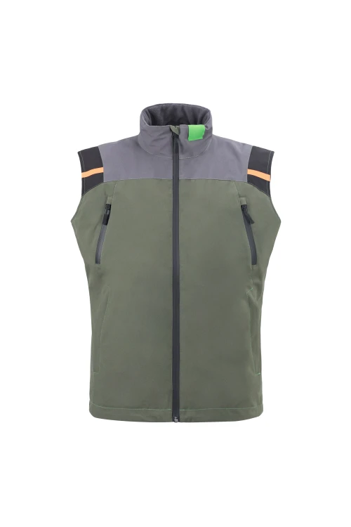 Custom Fleece Material Vest, Windproof and Warm, Concealed Pockets