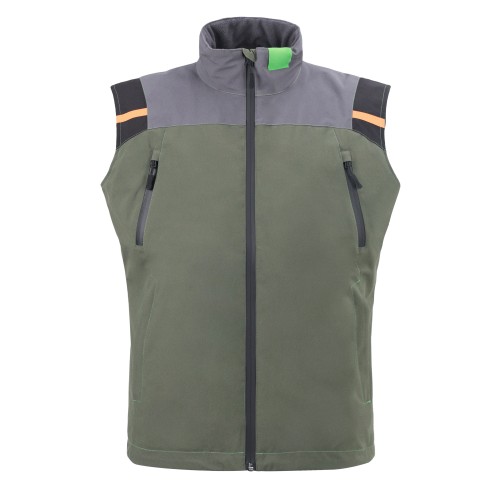 Custom Fleece Fishing Vest, Windproof and Warm, With Fully Sealed Seams.