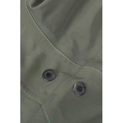 Custom Windproof Fishing Jacket With Adjustable Cuffs and Velcro Closures