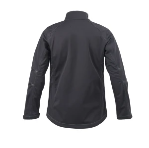 Custom Lightweight Waterproof Jacket, Breathable and Comfortable, Concealed Pockets, Black