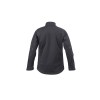 Uniouter Lightweight Waterproof Jacket, Breathable and Comfortable, Concealed Pockets, Black