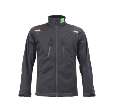 Uniouter Lightweight Waterproof Jacket, Breathable and Comfortable, Concealed Pockets, Black