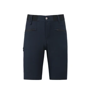 Custom Black Casual Shorts With Button-Up Design and Zippered Pockets.