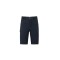 Uniouter Black Casual Shorts With Button-Up Design and Zippered Pockets.