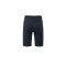 Uniouter Black Casual Shorts With Button-Up Design and Zippered Pockets.