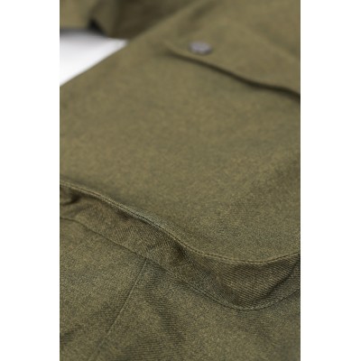 Custom Outdoor Casual Trousers With Multiple Pockets and Button-Fastening Design.