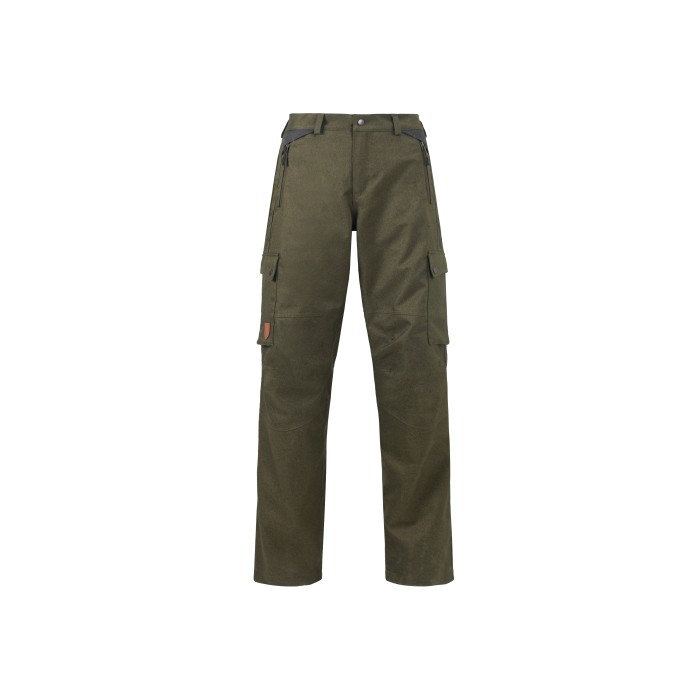 Uniouter Outdoor Casual Trousers With Multiple Pockets and Button-Fastening Design.