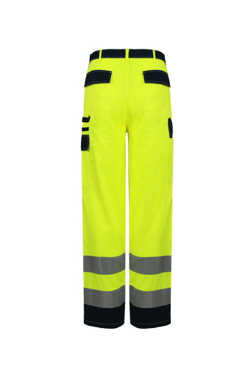 Uniouter Hi-Vis Stretch Trousers, Flame Retardant, Waterproof Class 3