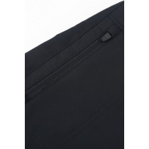 Custom Black Stretch Mountaineering Pants With Zippered Pockets, Breathable and Comfortable