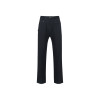 Custom Black Stretch Casual Pants With Zippered Pockets, Breathable and Comfortable