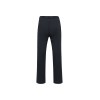 Custom Black Stretch Casual Pants With Zippered Pockets, Breathable and Comfortable
