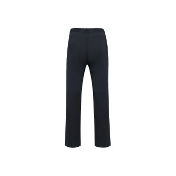 Uniouter Black Stretch Casual Pants With Zippered Pockets, Breathable and Comfortable