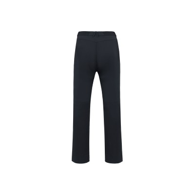 Uniouter Black Stretch Casual Pants With Zippered Pockets, Breathable and Comfortable