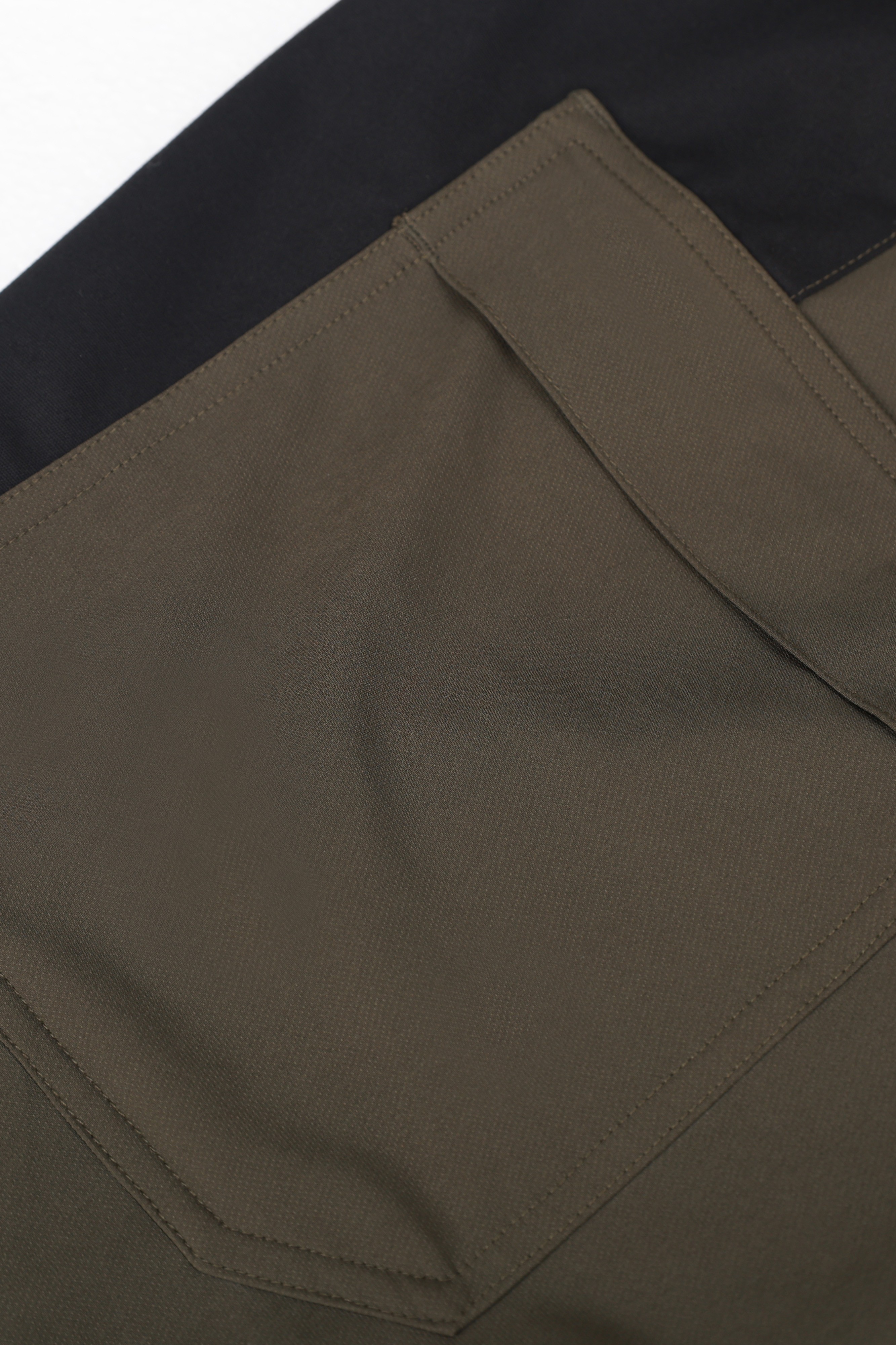 Flap Pocket and Fabric Detail