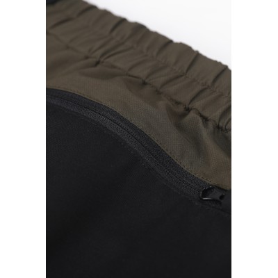 Custom Color-Blocked Jogger Pants With Elastic Waistband, OEM Services Available
