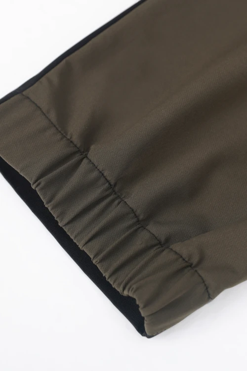 Custom Color-Blocked Hiking Pants With Elastic Waistband, OEM Services Available