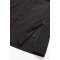 Uniouter Black Windproof Coat, Waterproof, Adjustable Hat, Adjustable Cuffs