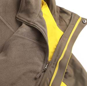 Uniouter Windproof Mountain Climbing Coat, Waterproof, Elastic Cuffs, Detachable Hat
