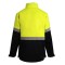 Custom Flame Retardant Jacket, Yellow Coats with Black Bottom, OEM Support