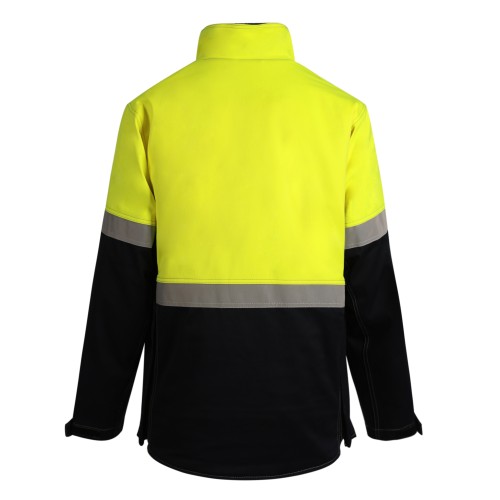 Uniouter Flame Retardant Jacket, Yellow Coats with Black Bottom, OEM Support