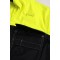 Custom Flame Retardant Jacket, Yellow Coats with Black Bottom, OEM Support