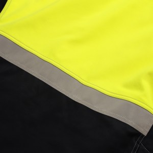 Uniouter Flame Retardant Jacket, Yellow Coats with Black Bottom, OEM Support