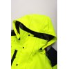 Uniouter Waterproof Jacket, High Vis Rain Coats, Waterproof Class 3, Insulated Hood