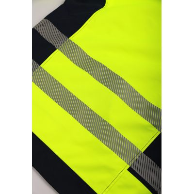 Custom Waterproof Jacket, High Vis Rain Coats, Waterproof Class 3, Insulated Hood