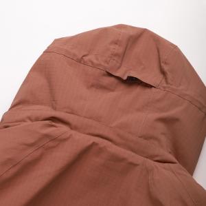 Uniouter Windproof Parka, For Daily Commuting, Waterproof Zipper, Adjustable Hat