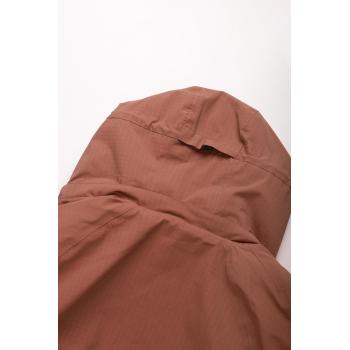 Custom Windproof Parka, For Daily Commuting, Waterproof Zipper, Adjustable Hat