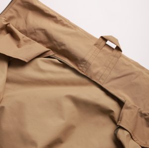 Uniouter Waterproof Hiking Parka, Hidden Pockets, Elastic Cuffs, Windproof Skirt Design