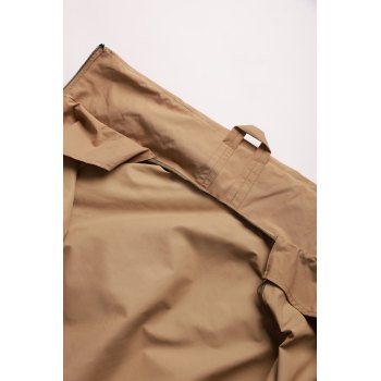 Custom Waterproof Hiking Parka, Hidden Pockets, Elastic Cuffs, Windproof Skirt Design