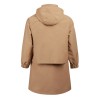 Uniouter Waterproof Hiking Parka, Hidden Pockets, Elastic Cuffs, Windproof Skirt Design