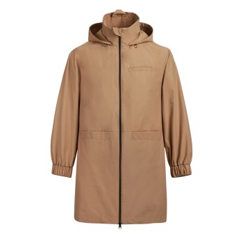 Uniouter Waterproof Hiking Parka, Hidden Pockets, Elastic Cuffs, Windproof Skirt Design