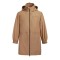Uniouter Waterproof Hiking Parka, Hidden Pockets, Elastic Cuffs, Windproof Skirt Design