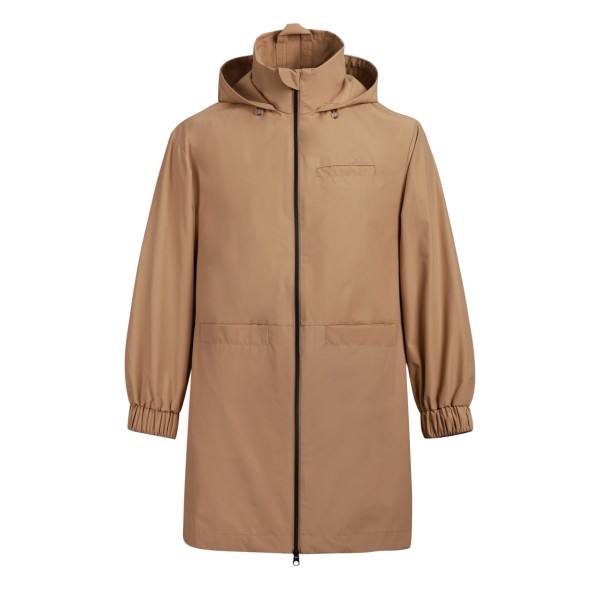 Uniouter Waterproof Hiking Parka, Hidden Pockets, Elastic Cuffs, Windproof Skirt Design