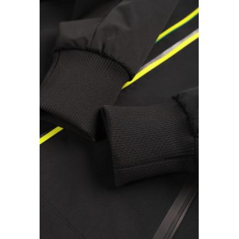 Custom Hiking Windproof Jacket, Adjustable Hat, Waterproof Zipper, Elastic Cuffs