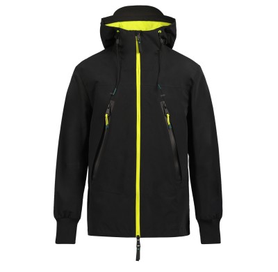 Uniouter Hiking Windproof Jacket, Adjustable Hat, Waterproof Zipper, Elastic Cuffs